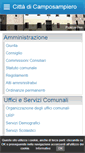 Mobile Screenshot of comune.camposampiero.pd.it